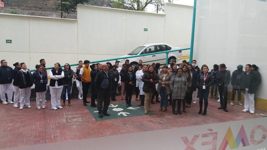 Con medidas preventivas realizan primer Macrosimulacro del 2020 en Chimalhuacán