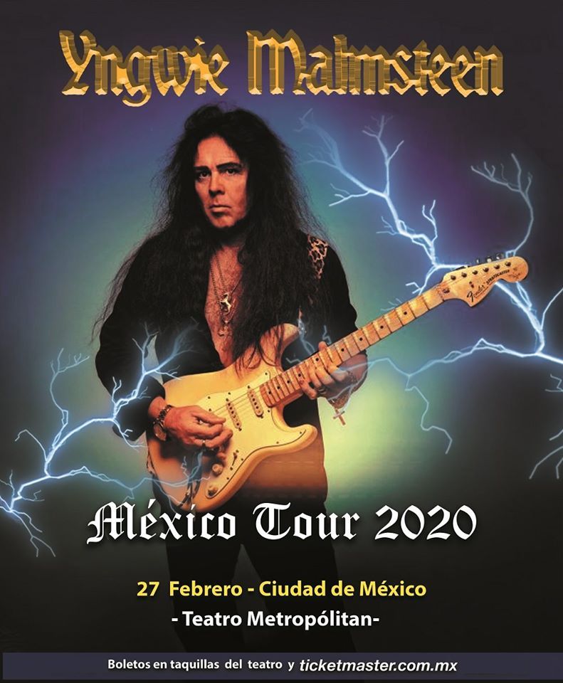 Yngwie Malmsteen México Tour