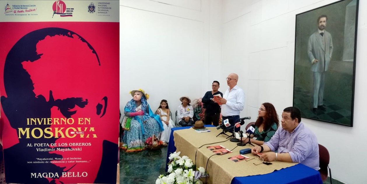 En Nicaragua Magda Bello presenta poemario en honor a Mayakovski