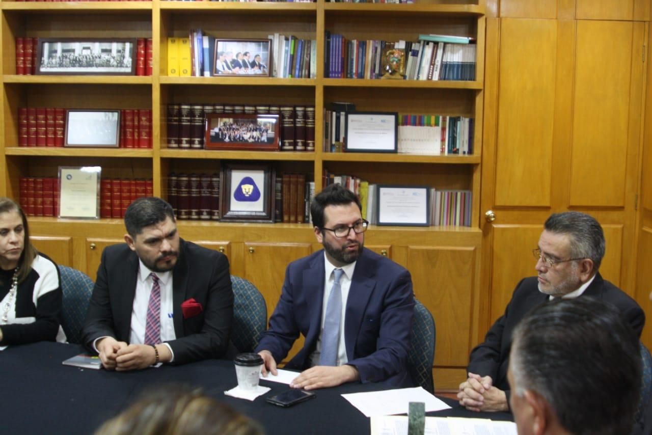 Firman Insus y UNAM convenio de colaboración para instrumentar programas de práctica jurídica