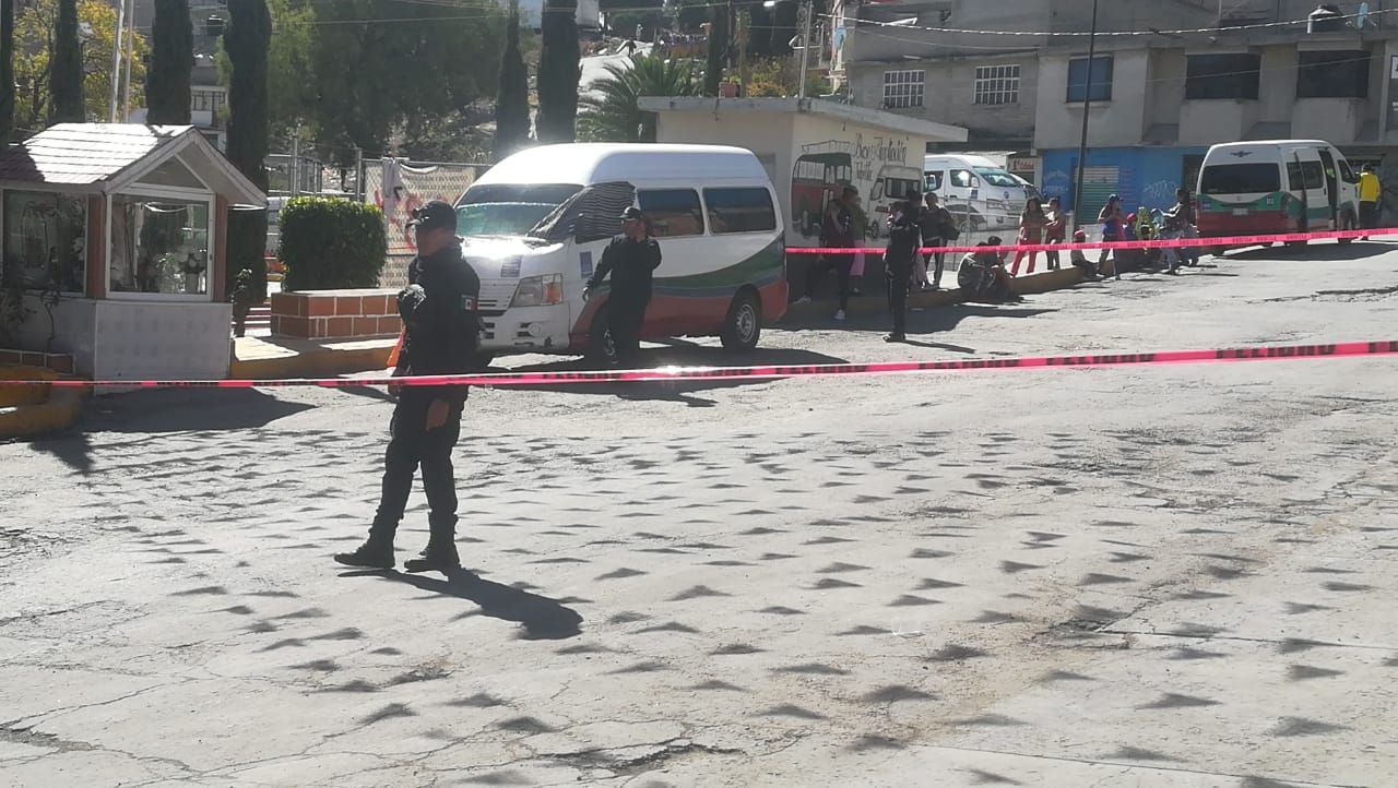 Ejecutan a chófer de combi en Ecatepec