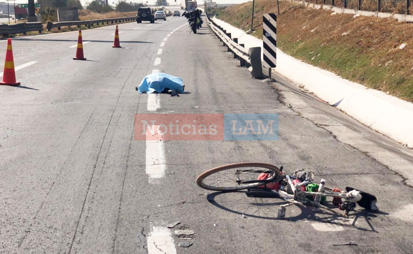 Muere atropellado un guardia de seguridad de la Cusaem en el circuito exterior Mexiquense
