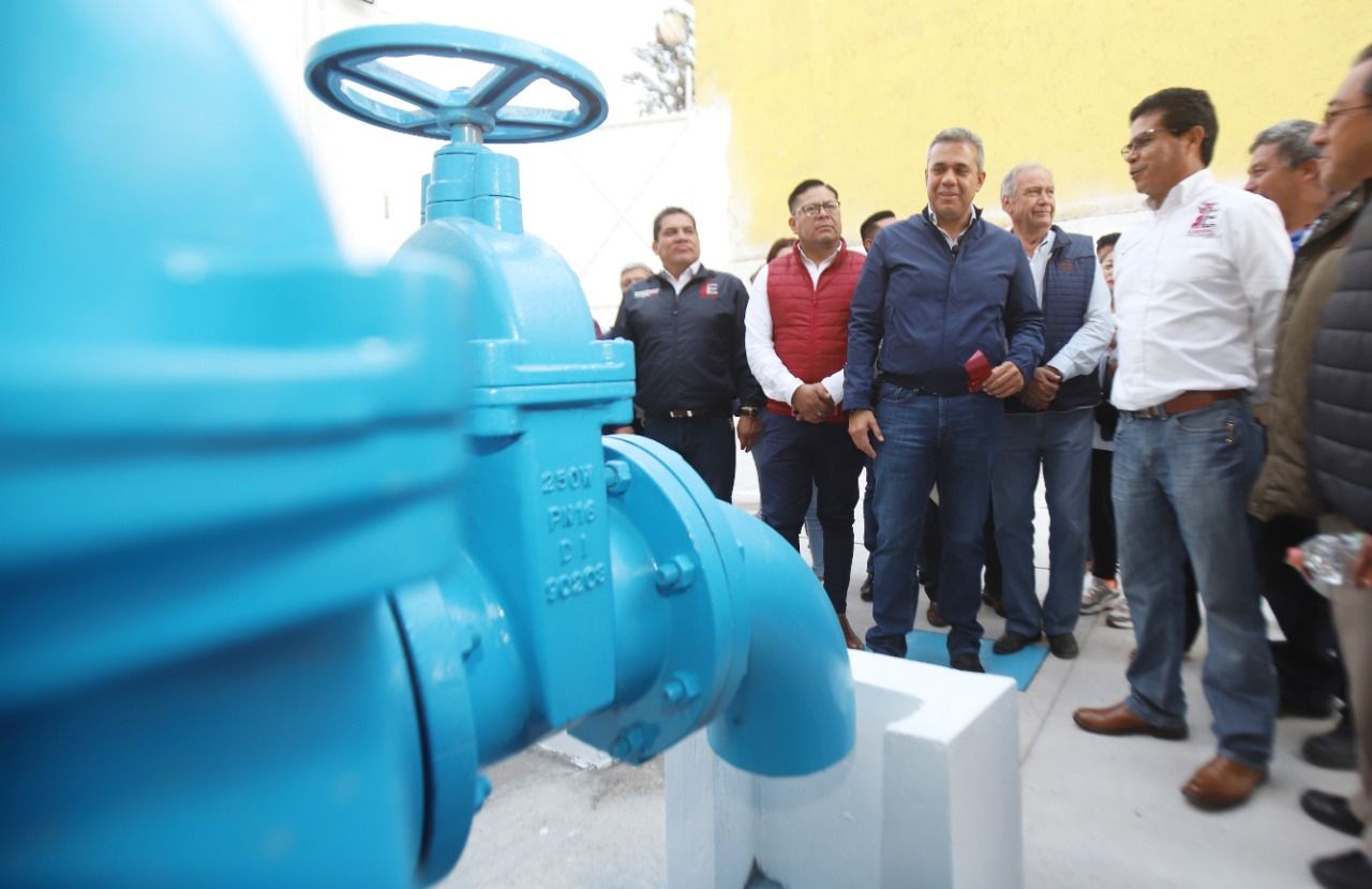 Entregan dos pozos de agua en Ecatepec para abastecer a 160 mil habitantes