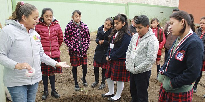 Instrumenta DIF Chimalhuacan el programa HORTA-DIF en 36 escuelas de primaria y secundaria