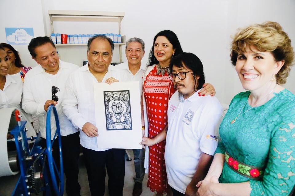 Inaugura el gobernador Astudillo junto a Alejandra Frausto primera ’Miscelánea Cultural Yohuala’