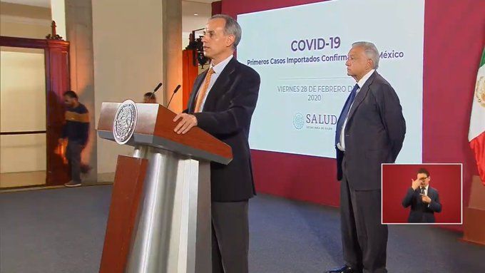 Confirma Salud primer caso de COVID-19 en México