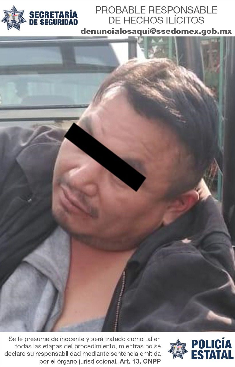 Cayó un delincuente después de asaltar un negocio de comidas en atizapan