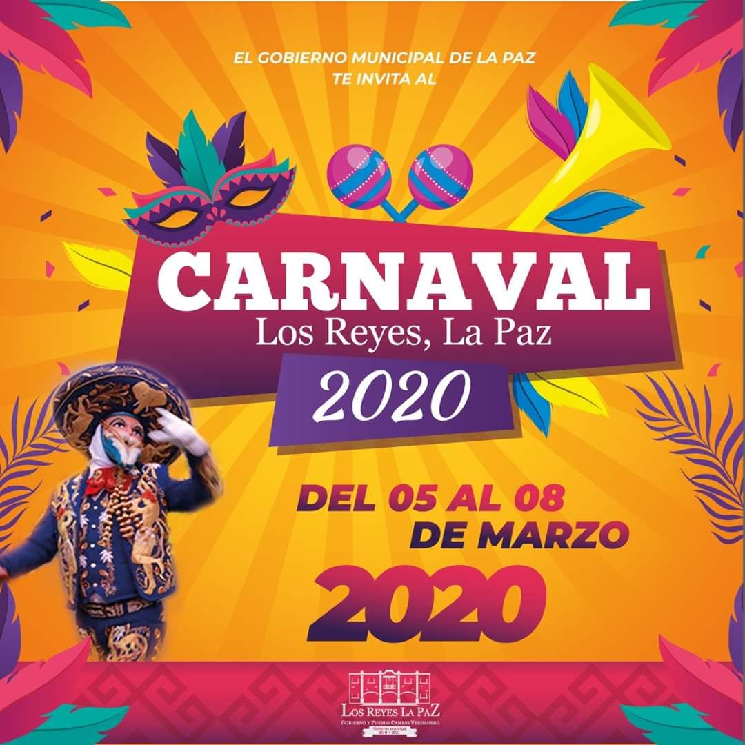 Municipio de La Paz de fiesta al iniciar el tradicional "Carnaval 2020"