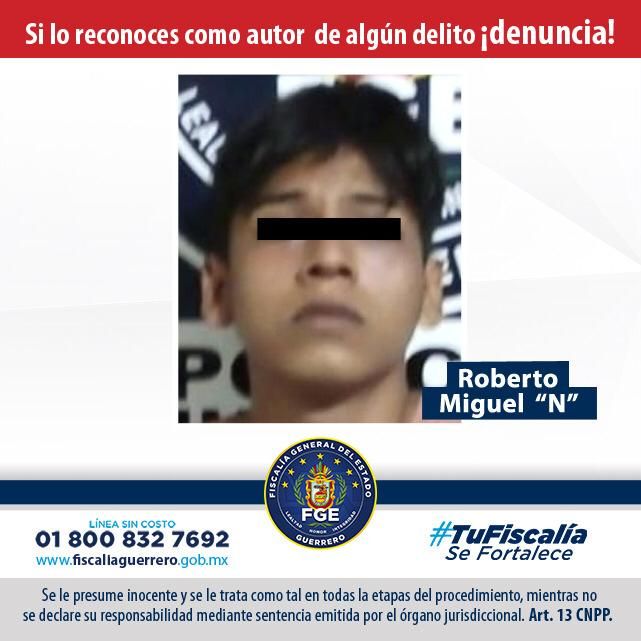 Fiscalía logra vinculación a proceso en contra de masculino acusado de ser probable responsable de la privación de la libertad personal agravado en Acapulco.