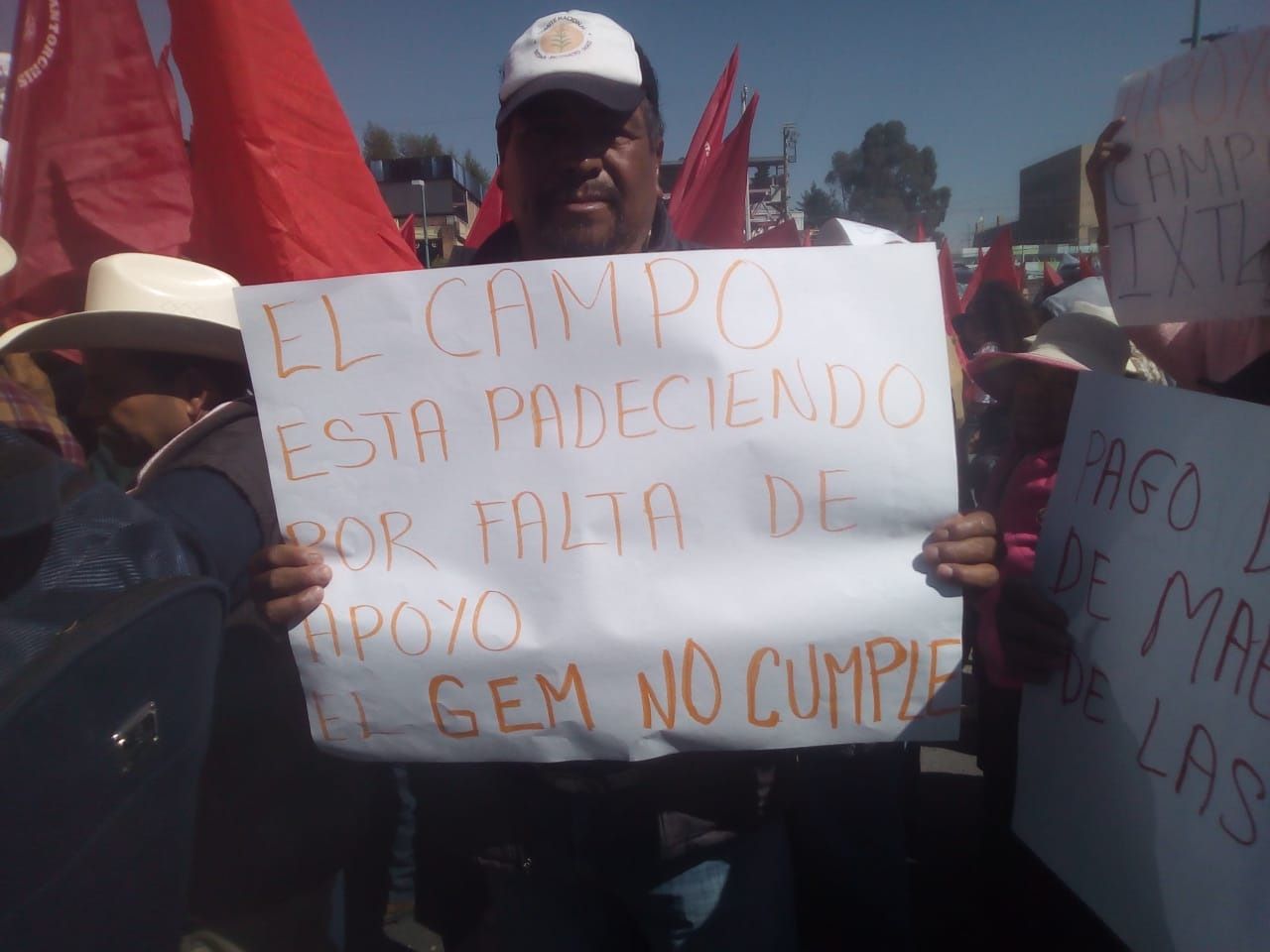
Seccional Norte se suma a la protesta en el Estado de México