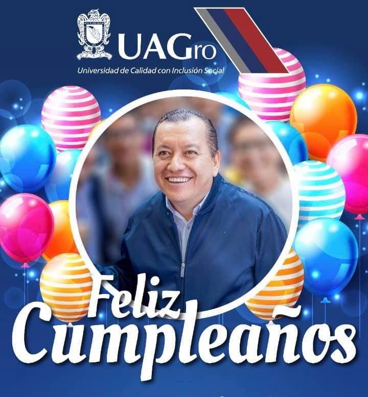 Felicitan en la UAGro al rector Javier Saldaña por su onomástico 