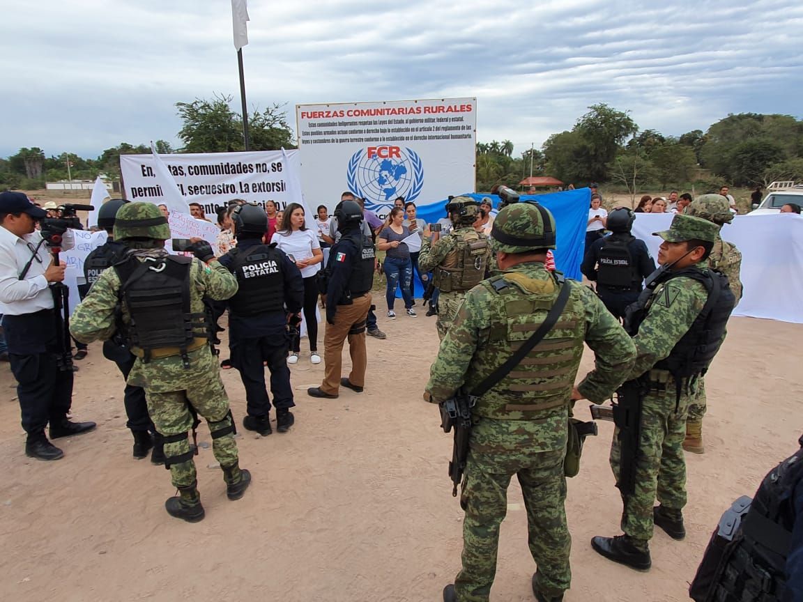 Autoridades de los tres órdenes de gobierno atienden llamado de la población; realizan operativos en Aguacaliente, Paredones y otras comunidades