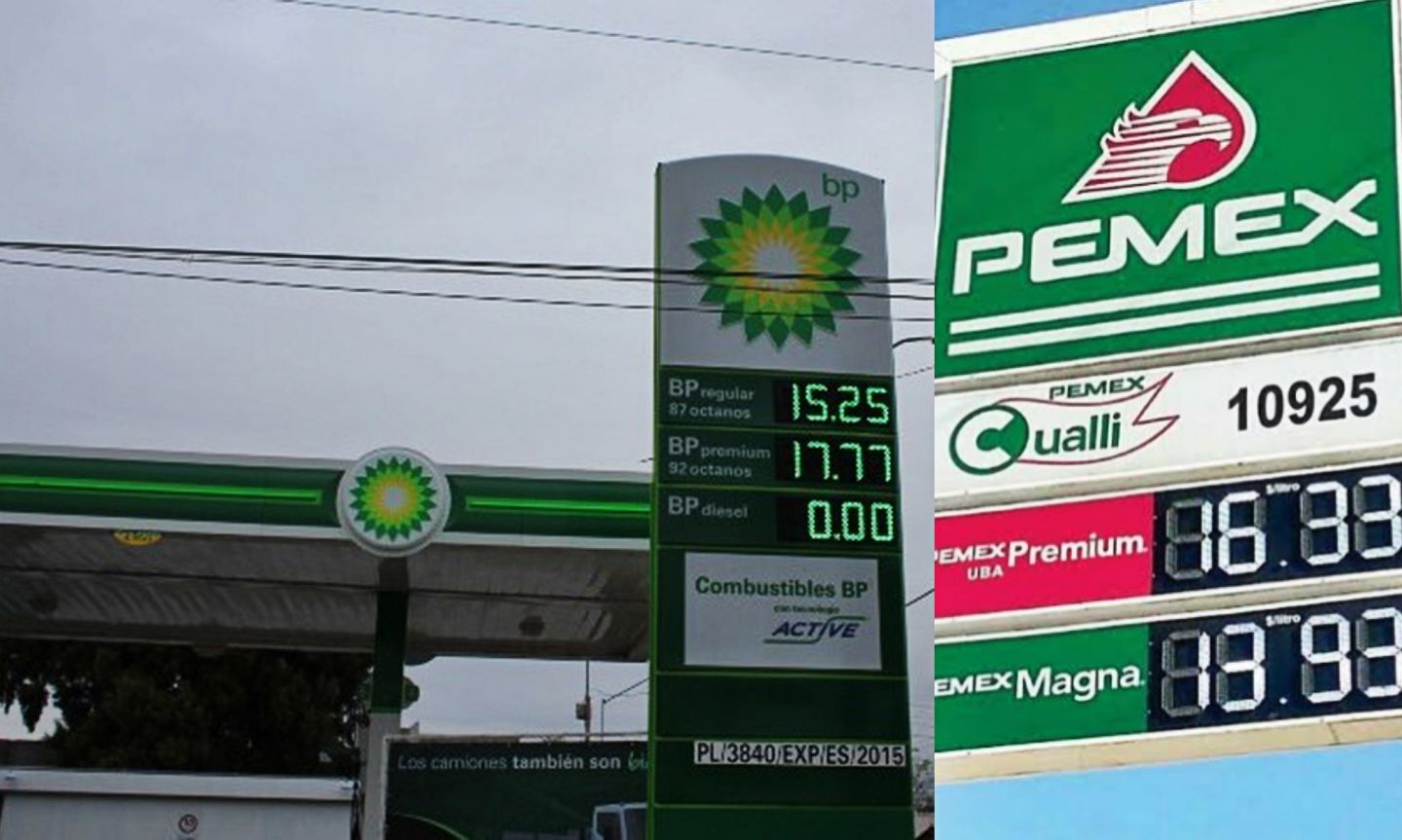 Gasolina se vende desde 15 pesos; bajó 18% desde diciembre del 2018