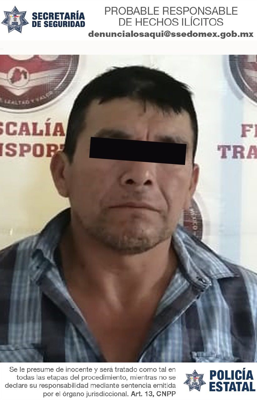 
En Ecatepec detienen a un sujeto en flagrancia por asalto a transporte 