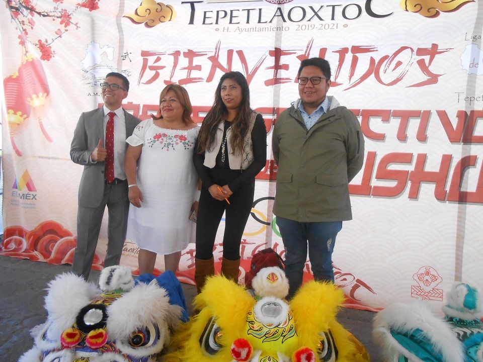 Torneo Selectivo Estatal de Wushu en Tepetlaoxtoc
