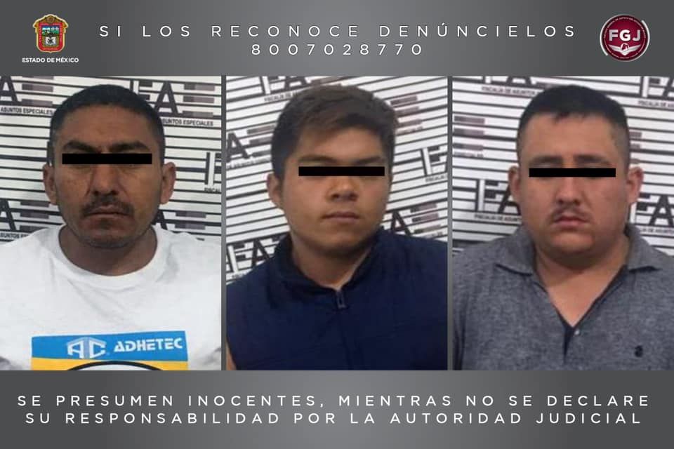 Vinculan a proceso a tres presuntos delincuente en Chalco por Robo con violencia