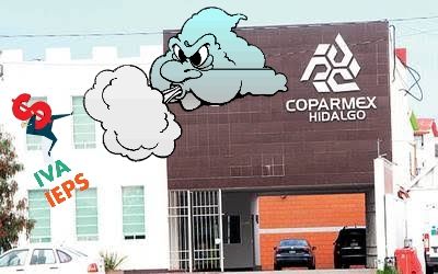 Coparmex Hidalgo también quiere que se suspendan los impuestos 