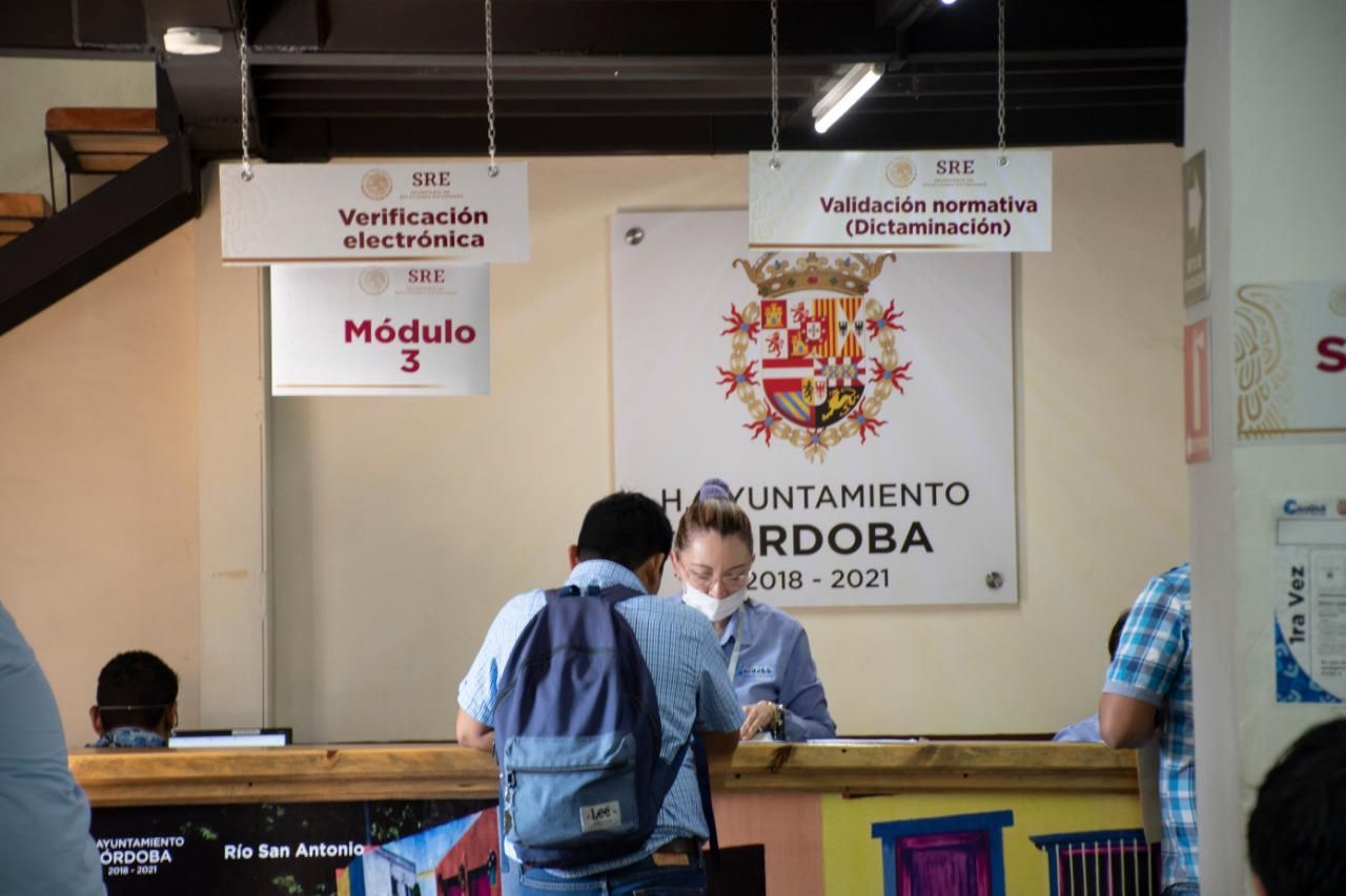 Oficina de trámites de pasaportes de Córdoba implementa medidas sanitarias preventivas.