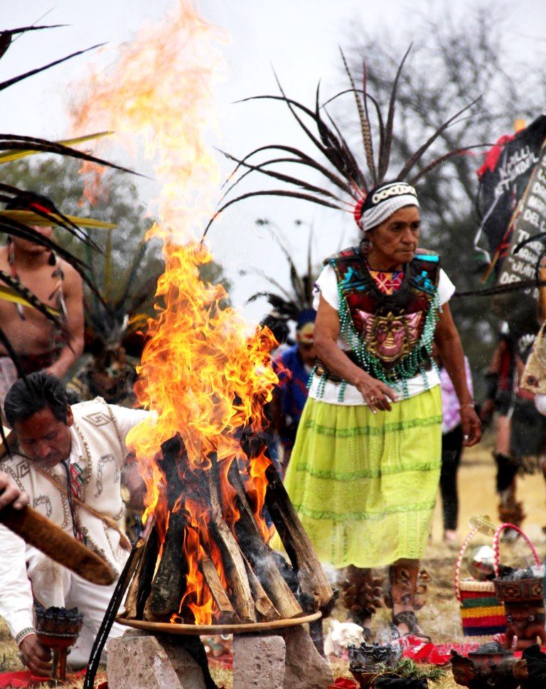 La Leyenda del Quinto sol representa la tradición y patrimonio de pueblos originarios del Edoméx