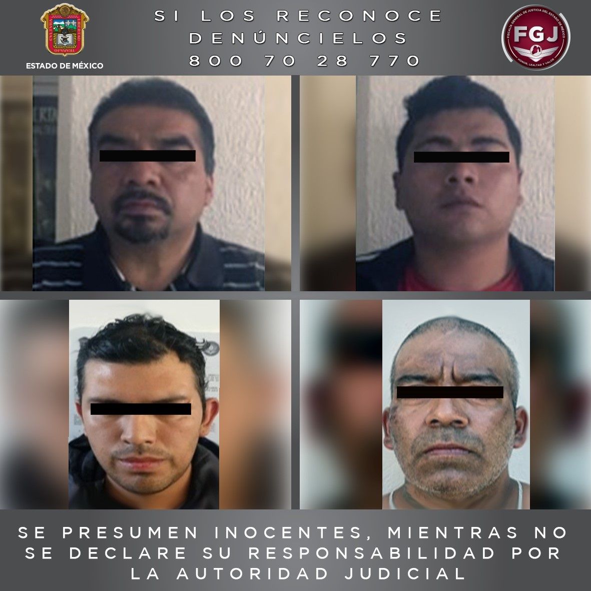 Vinculan a proceso a cuatro probables homicidas en Nezahualcóyotl 