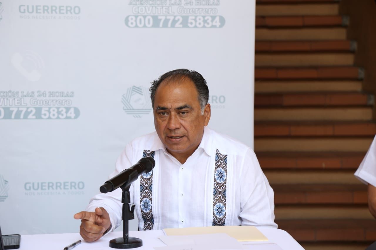 Insiste el gobernador en el llamado a la población sobre medidas preventivas para evitar contagios por coronavirus en Guerrero