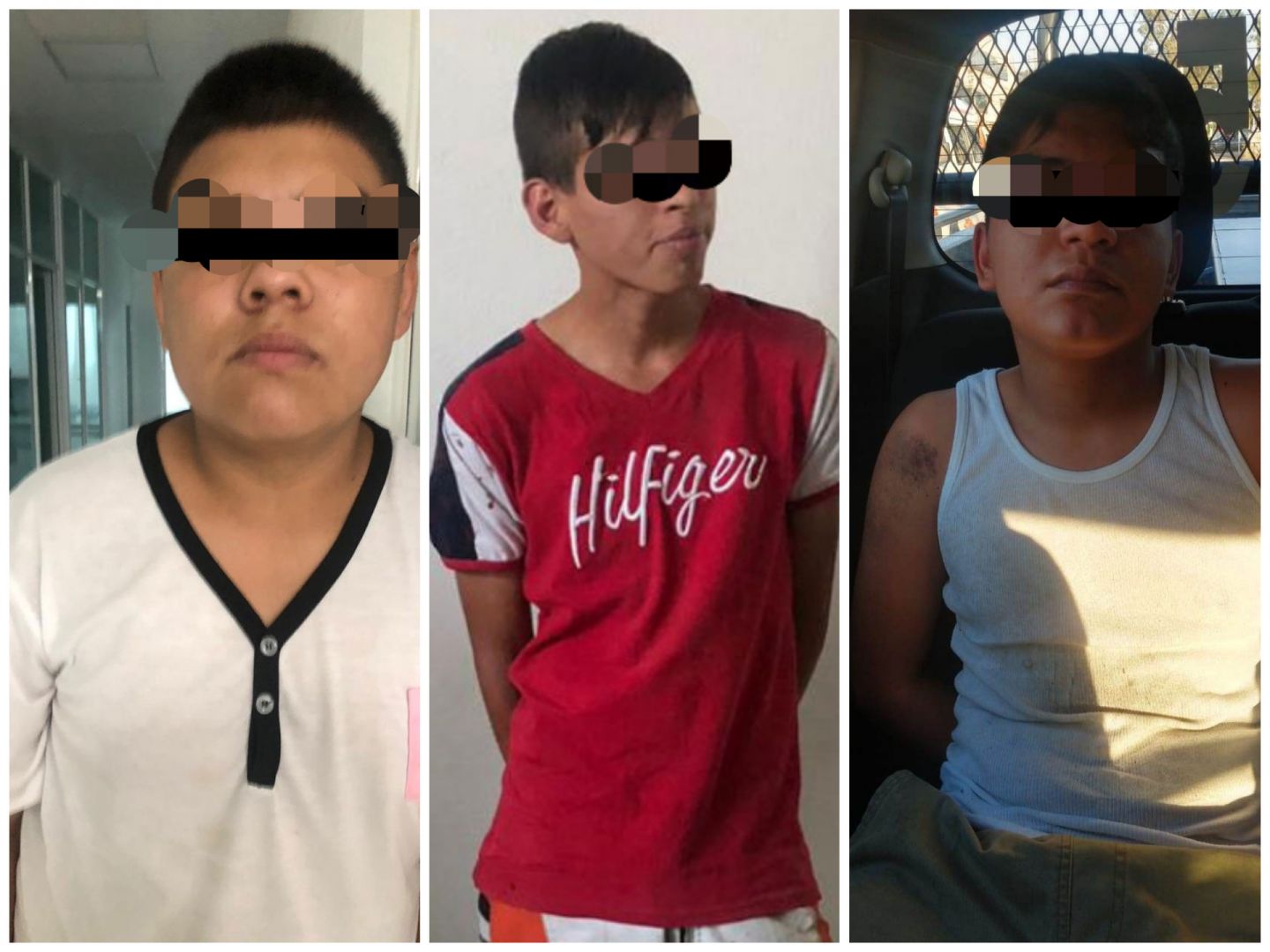 Policías de Ecatepec detienen a tres menores que participaron en asalto a Coppel