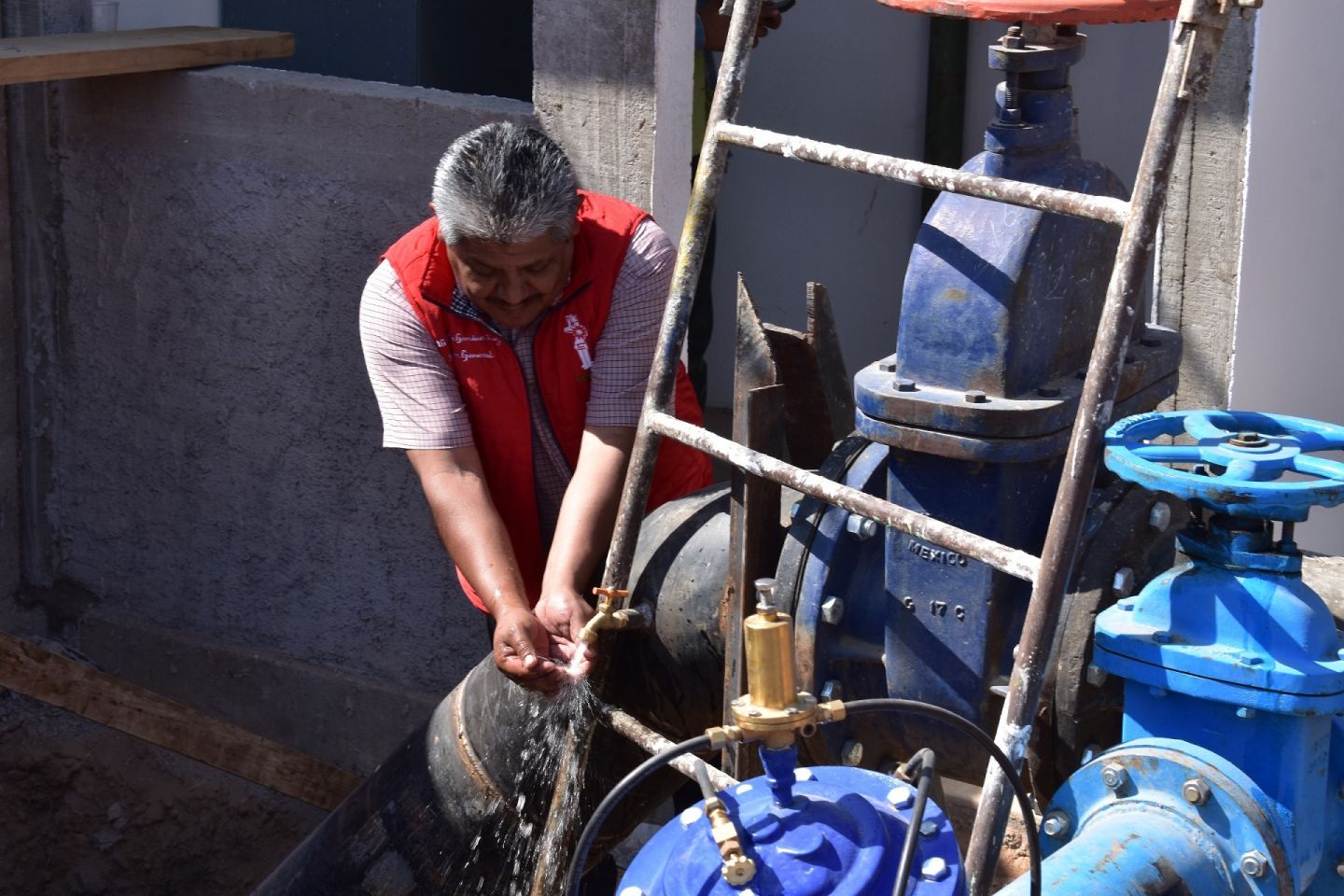 
ODAPAS Chimalhuacán realiza primeras pruebas del pozo San Pablo-Xochitenco