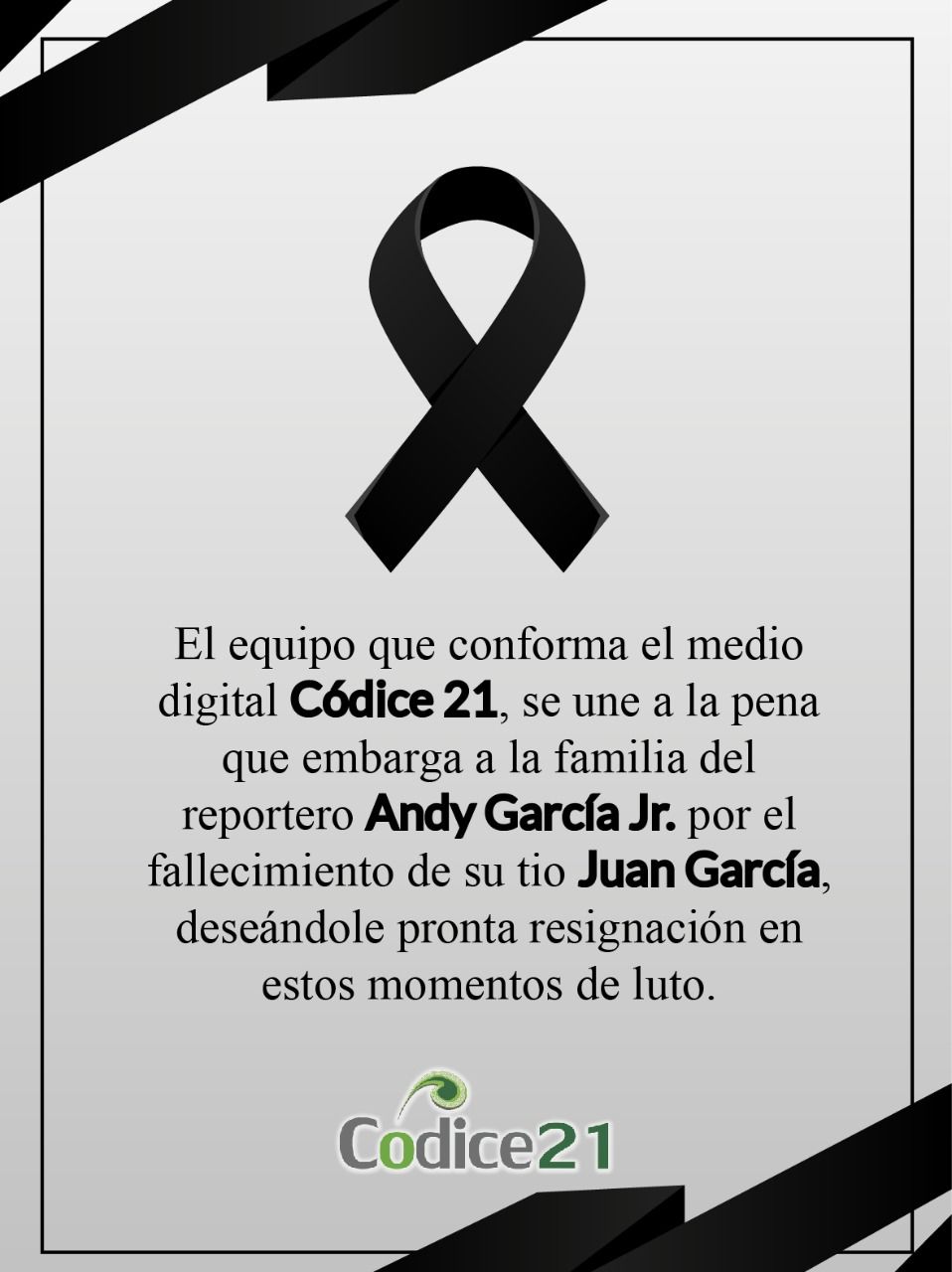 En paz descanse Juan García 