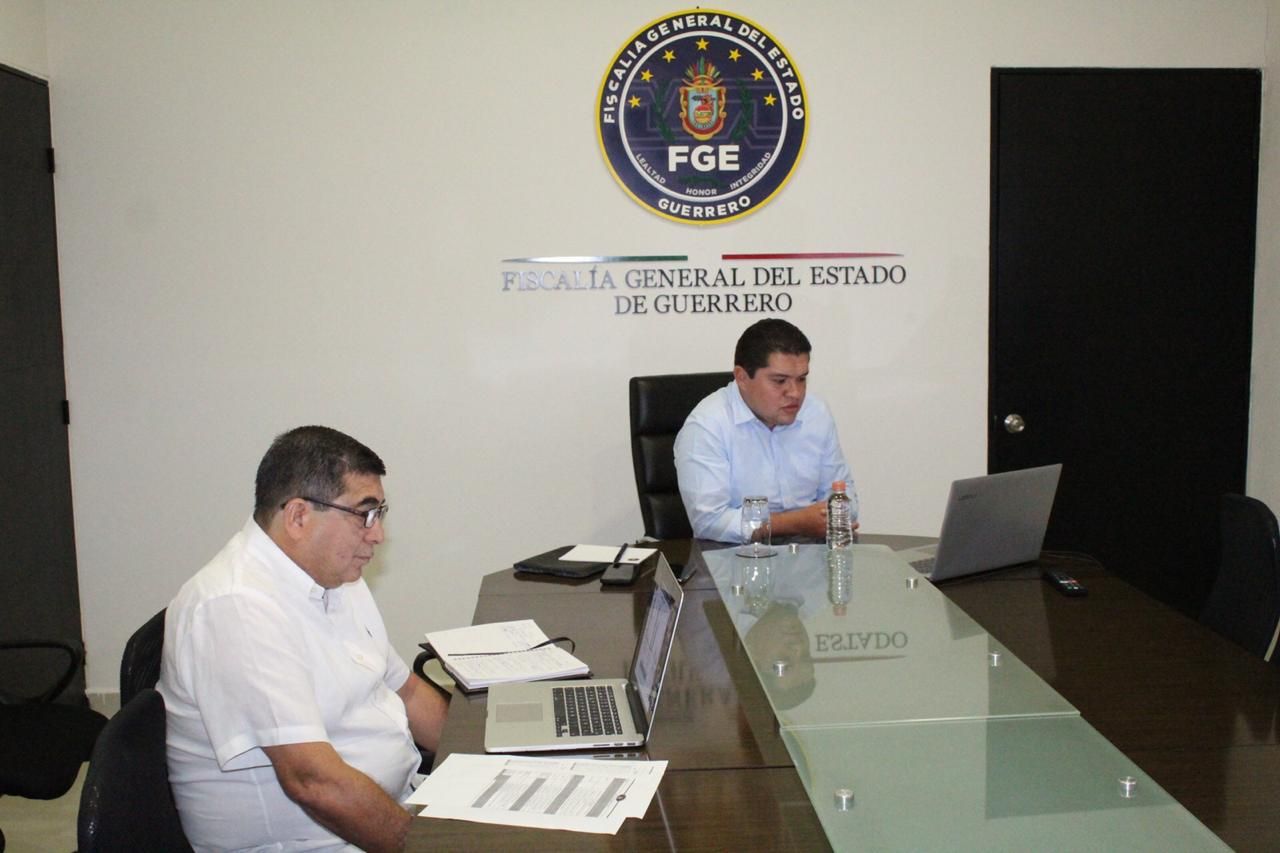 Realiza el fiscal general del estado Jorge zuriel de los Santos una videoconferencia con fiscalías regionales
