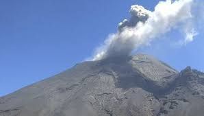 Reporte de monitoreo del Volcán Popocatépetl