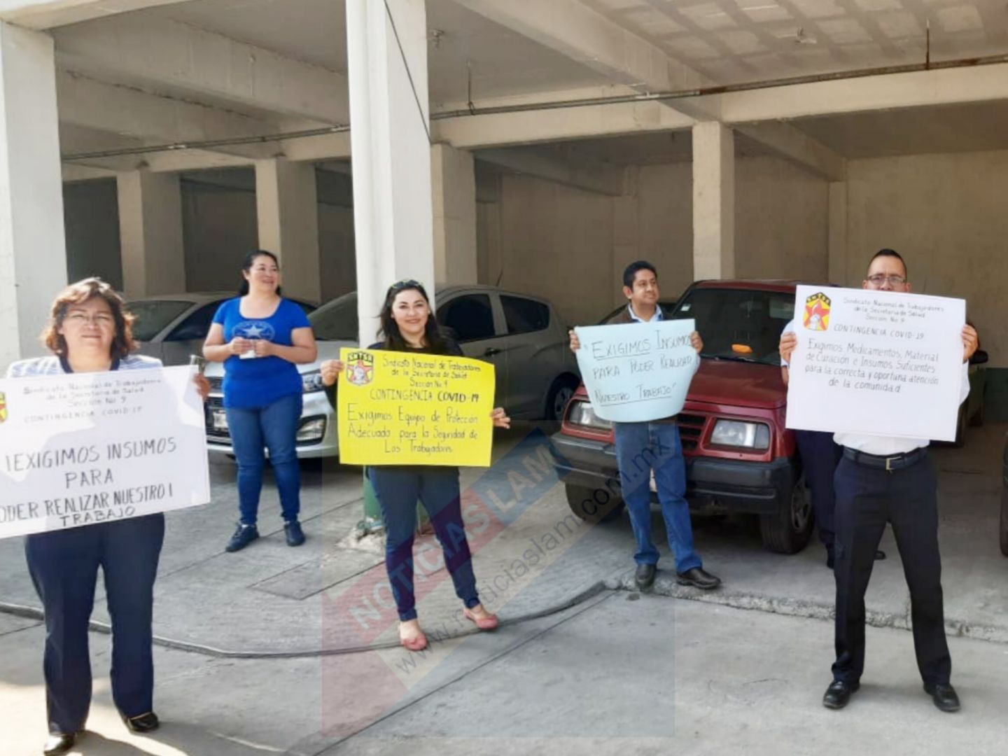 Doctores y enfermeras de la Jurisdicción Texcoco exigen insumos y medicamento