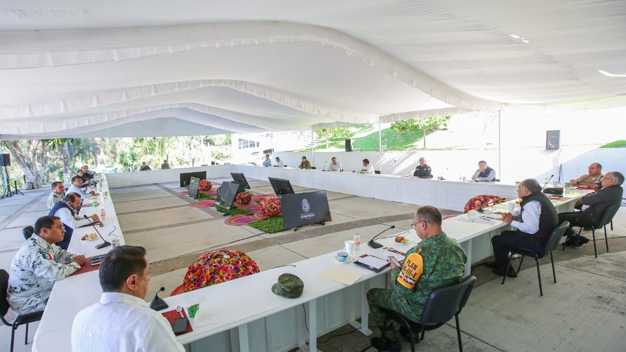 Permanente la coordinación para atender contingencia por COVID-19 y en materia de seguridad en Guerrero