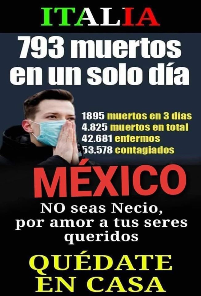 MEXIQUENSE NO SALGAS DE CASA EL PELIGRO ESTÁ EN TU PUERTA.