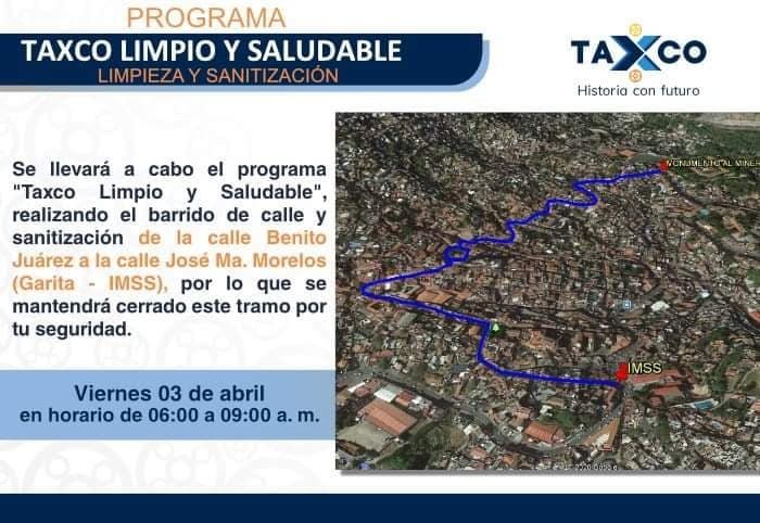 Implementa Gobierno de Taxco Programa Taxco Limpio y Saludable.