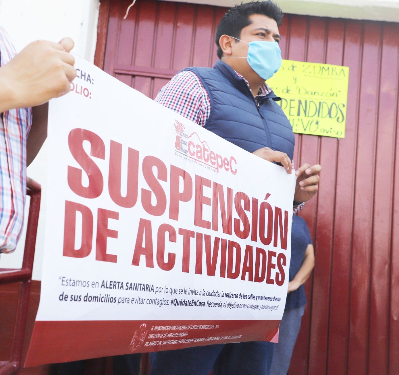 Suspenden actividades en 400 deportivos y 29 Centros Cívicos de Ecatepec ante emergencia por Coronavirus