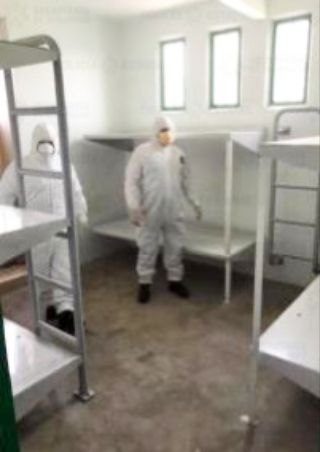 Acondicionan el penal Nezahualcóyotl Norte para atender a reclusos que llegaran a presentar síntomas de COVID-19