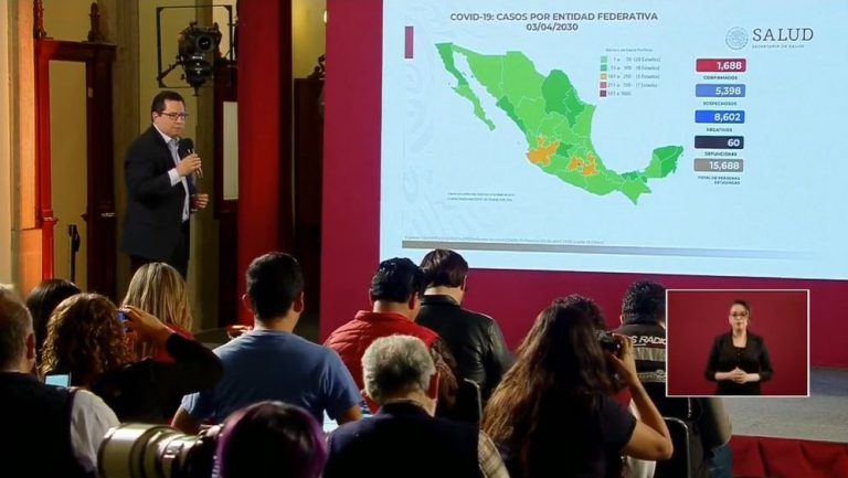 60 muertos por coronavirus en México