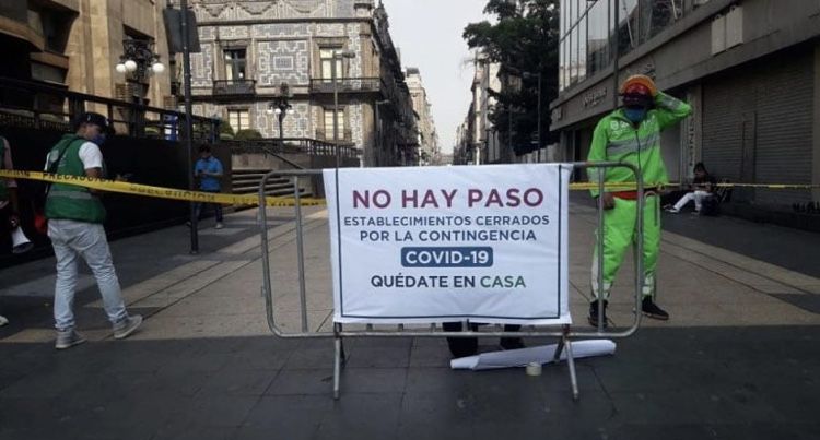 Cierra el 93 % de negocios en la Ciudad de México por coronavirus