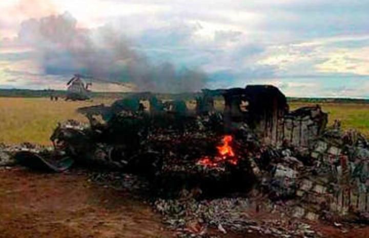 Fuerza Armada venezolana derriba narco avioneta que irrumpió su espacio aéreo