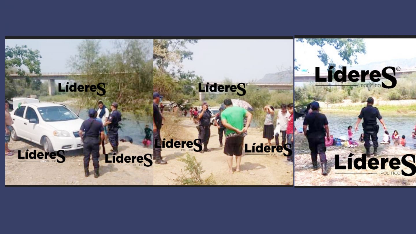 Desalojan a irresponsables turistas del Río Atlapexco en Hidalgo 