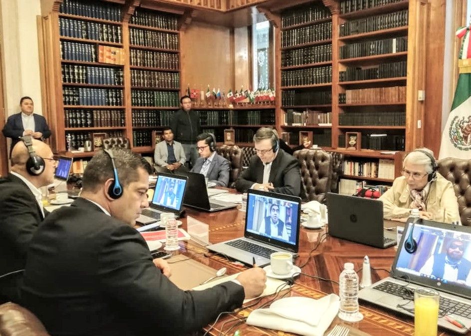 
Gobierno federal realiza reunión virtual con gobernadores del país por lucha contra el Covid-19