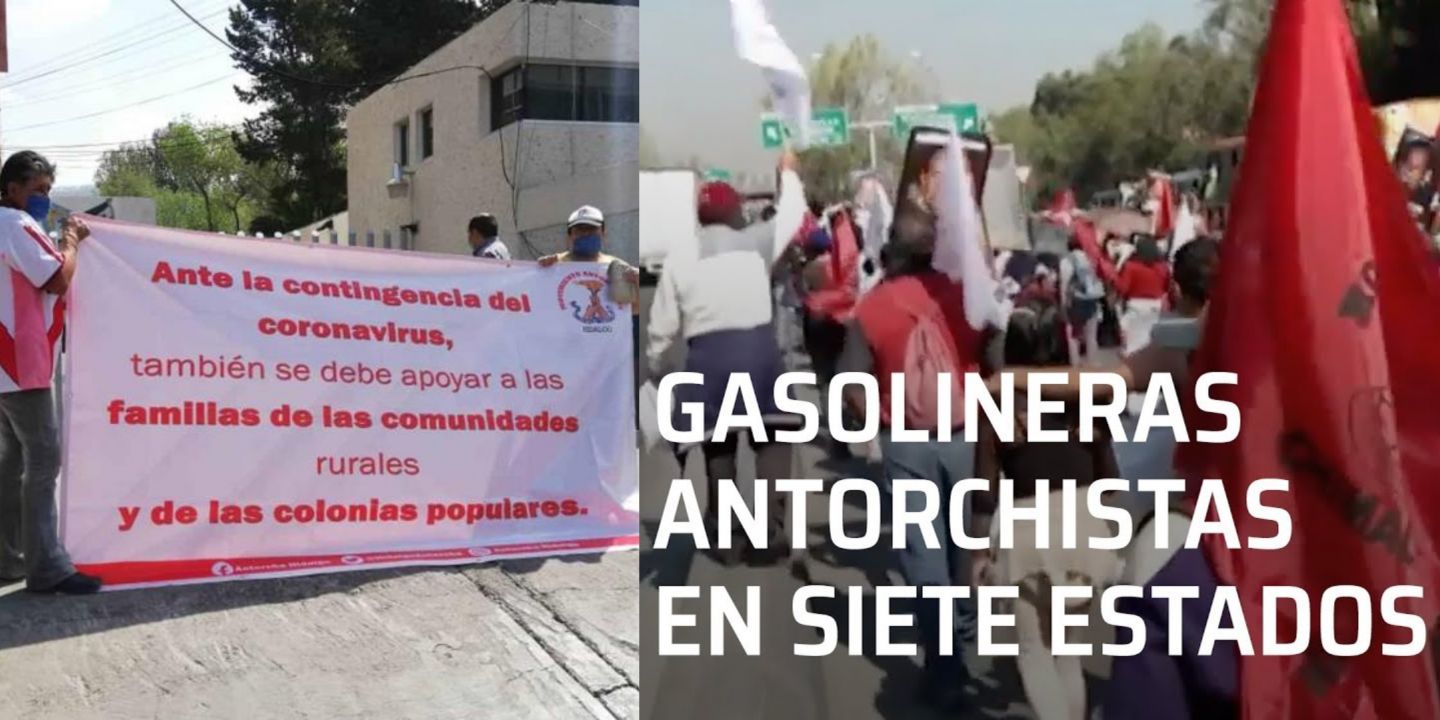 Con 40 gasolinerías, dos hoteles y muchos negocios más, Antorcha Campesina pide despensas