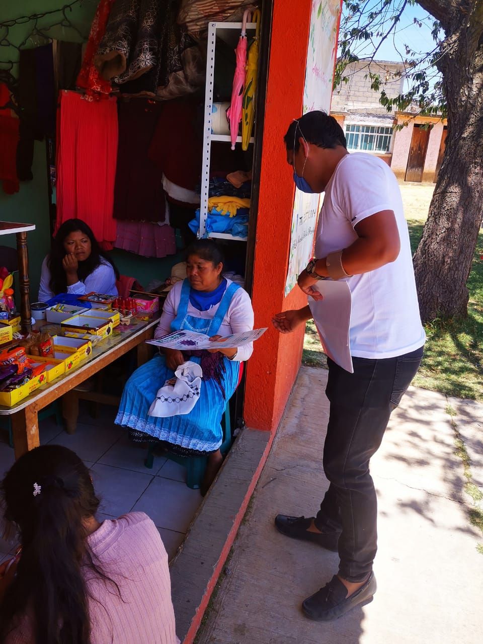 " Impulsa gobierno del edoméx campaña de prevención ante el Covid-19 en las comunidades indígenas de la entidad mexiquense"