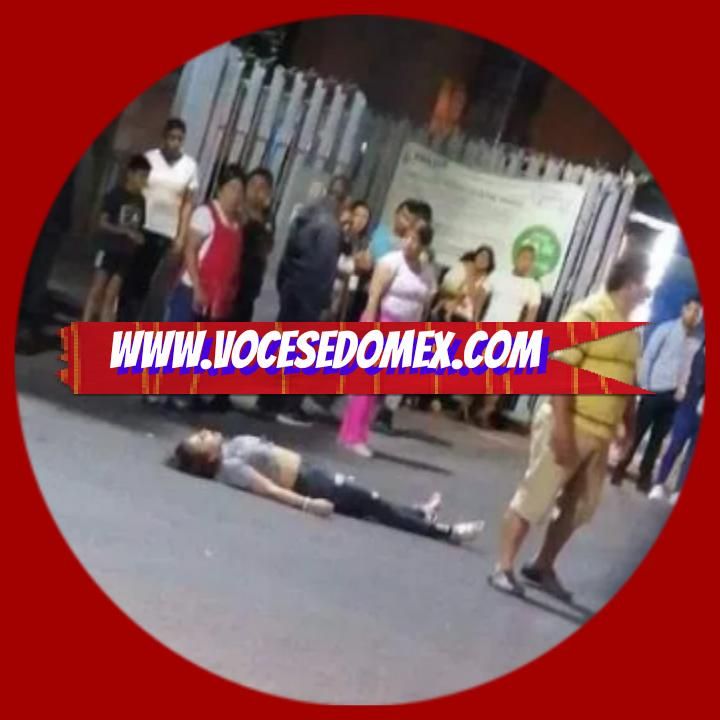 Le dan un balazo a una mujer en la cabeza en calles de Ixtapaluca 