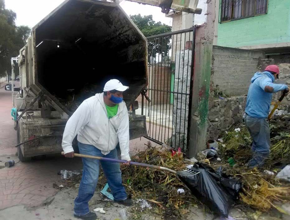 Recolección de basura continúa en todas las colonias de Ixtapaluca