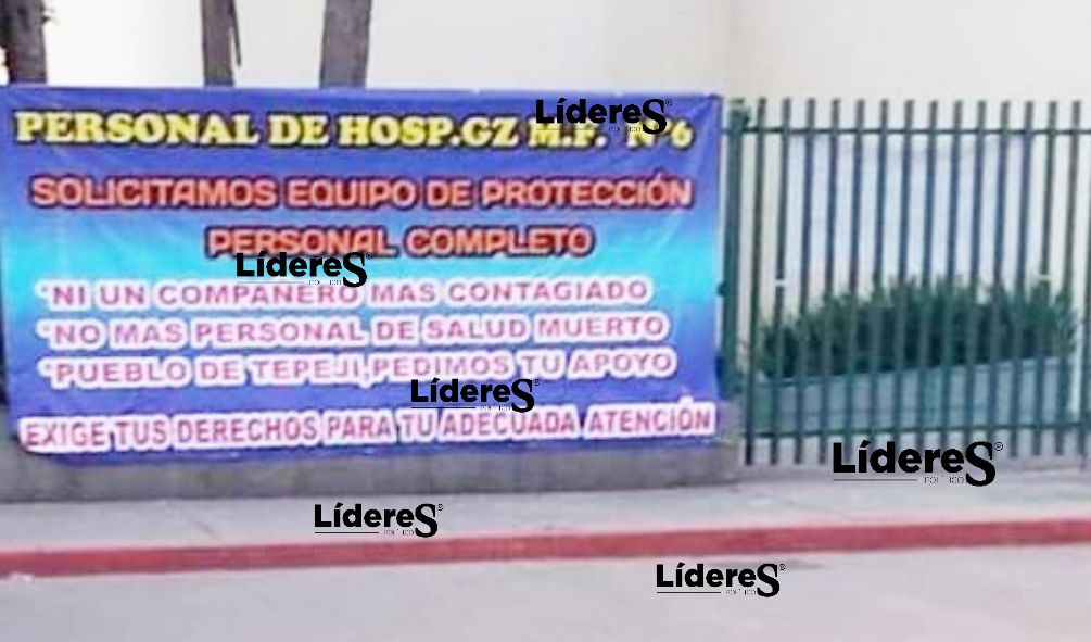 Médicos de Hospital del IMSS de Tepeji piden equipo vs Covid-19