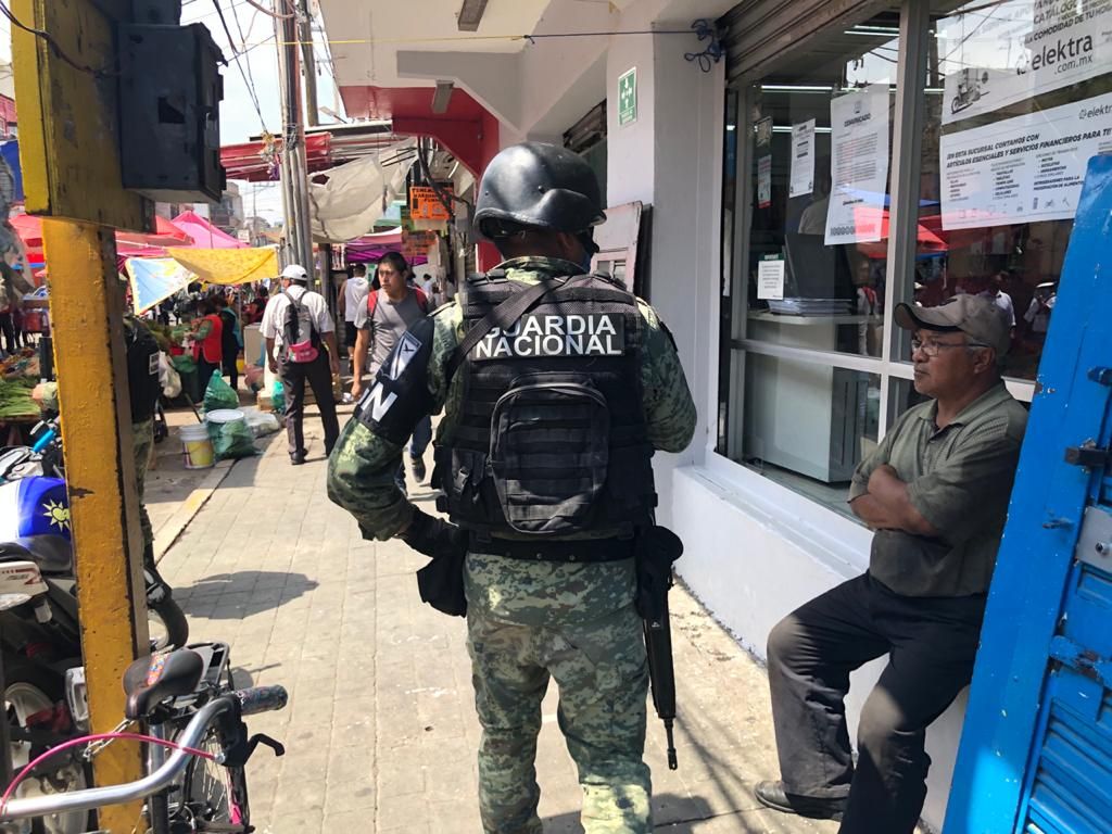 Gobierno de La Paz COPRISEM y Guardia Nacional retiran comercios que no acaten las medidas de sanidad ante COVID-19