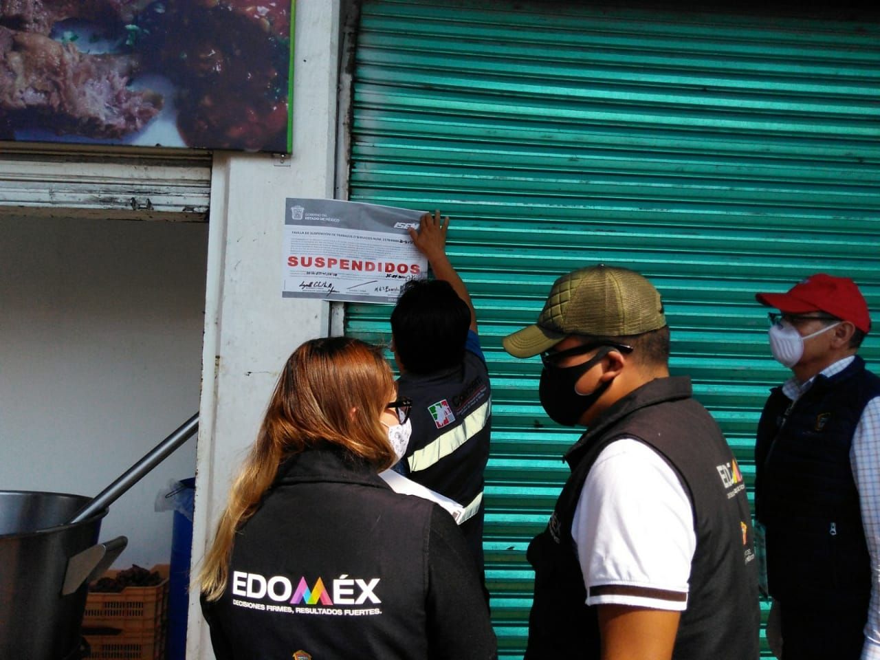 Supervisan si Centro de abastos Ecatepec aplica las medidas por Covid-19