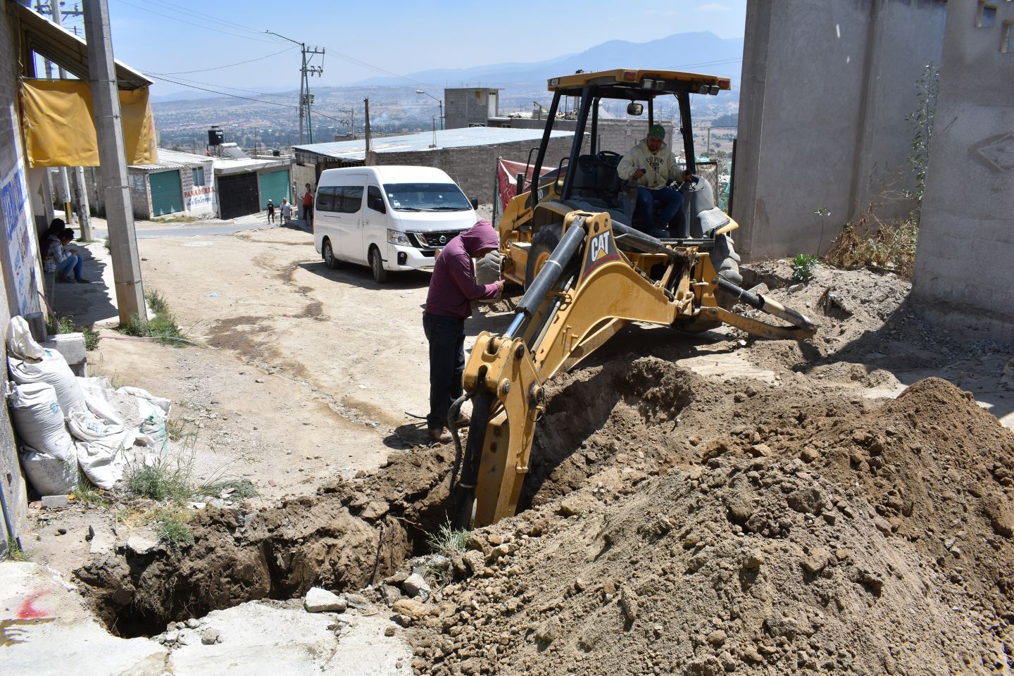 ODAPAS Chimalhuacán amplía infraestructura sanitaria