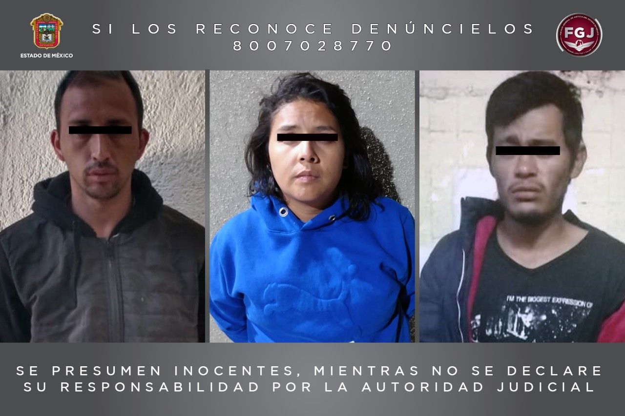 #detienen a banda de secuestradores que operaban en Tonatico, Estado de México